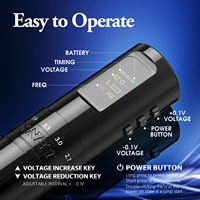 XNET Void 1800mAh affichage numérique 2.4-4.2mm course réglable professionnel sans fil tatouage stylo Machine pour artiste Body Art