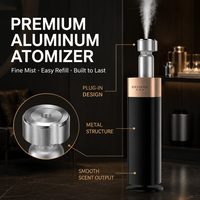 Diffuseur d'arômes intelligent électrique de luxe pour la maison et les hôtels, sans eau, à air froid, pour huiles essentielles, 500 ml