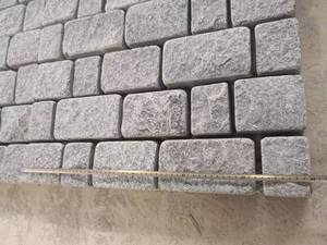 Tối màu Xám <span class=keywords><strong>Granite</strong></span> đá cuội với lưới đường lái xe pavers - Product Image 4
