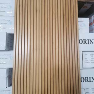 Panneaux de revêtement mural élégants et durables en bambou massif, intérieur/extérieur, modernes et élégants, taille personnalisée, garantie de 5 ans, salon - Product Image 6