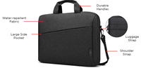 Sac pour ordinateur portable, sac messager à bandoulière pour ordinateur portable ou tablette, tissu élégant, durable et hydrofuge