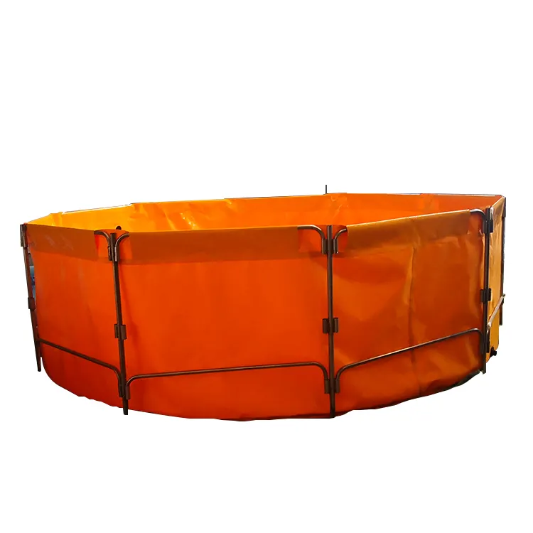 Tùy Nuôi Trồng Thủy Sản Có Thể Gập Lại PVC Tarpaulin Sống Tươi Bể Nước Lớn Cá Để Bán