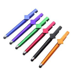 Bolígrafo de Gel Táctil Multifuncional y Colorido con Ancho de Escritura de 0.5 mm y Tinta Negra, Soporte para Teléfono de Plástico y Bolígrafo Promocional en Uno - Product Image 2