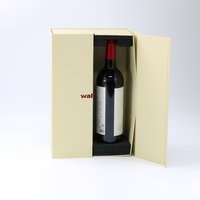 Luxuriöse 2-teilige Geschenkbox aus Hartpappe mit Goldfolienprägung, Schaumstoffeinlage, Matter Laminierung, Magnetverschluss und Recycelten Materialien