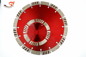 Cold Press 230mm <strong>Segmented</strong> Turbo Diamond Circular Saw <strong>Blade</strong> <strong>Cutting</strong> Disc for Stone <strong>Granite</strong> Marble Concrete - Product Image 5
