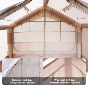 HOMFUL Maßgefertigtes Großes Wasserdichtes Aufblasbares Haus-Luftzelt für Mehrere Personen Outdoor-Campingzelt - Product Image 6