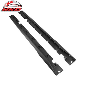 Convient pour Ford Mustang 2015-2023, jupes latérales style Dark Horse, noir texturé - Product Image 3