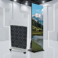 Affichage d'affiche LED, intérieur/extérieur, cadre publicitaire portable, mur vidéo couleur, magasin de détail, affichage publicitaire LED