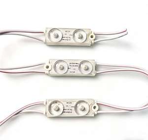 Módulo LED de tamaño pequeño, impermeable y de alta luminosidad con 1 vatio de potencia, DC12V, para letreros LED de gran altura - Product Image 1