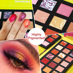 2021 <span class=keywords><strong>Huda</strong></span> Desert Dust Paleta de <span class=keywords><strong>sombras</strong></span> de ojos Alto pigmento Shimmer Matte 18 Colores brillantes naturales Polvo metálico químico CAMBIABLE - Product Image 5