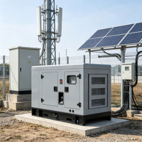 Hocheffizienter Geräuscharmer Dieselgenerator Dreiphasig 60Hz Bürstenloser Wechselstromgenerator 136kW 170kVA Stromerzeuger