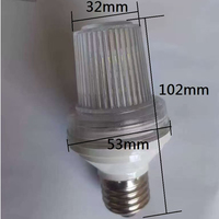 HoneyFly lampu strobo LED E27 220V/110V, bohlam lampu berkedip 2WSlow tahan air untuk panggung Natal, liburan, Bar, taman, klub