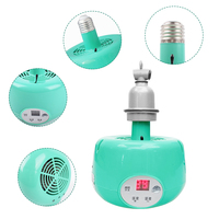 Lampe chauffante intelligente de ferme lumière chaude poulet volaille élevage régulateur de température thermostatique chauffage lampe chauffante