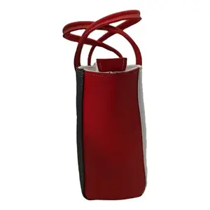 Bolso Tote de Cuero Genuino Fana Lorena, Gran Capacidad, con Logotipo Impreso, para Uso Diario de Mujeres - Product Image 1