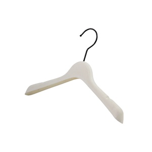 Percha de <span class=keywords><strong>Madera</strong></span> para Bebés con Logotipo Personalizado de Alta Calidad, Color Natural, <span class=keywords><strong>Madera</strong></span> Maciza, Percha para Camisas y Vestidos de Niños - Product Image 3