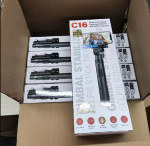 New Arrivalc16 C10 Cầm Tay Gimbal Ổn Định AI Theo Dõi Khuôn Mặt Thông Minh Selfie Stick Tripod Không Dây Điều Khiển Từ Xa Cho <span class=keywords><strong>iPhone</strong></span> - Product Image 2