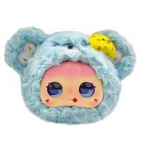 Jopark-Jouet en peluche à face caoutchouc ODM violet citron Dodo AI AI, cadeau de vacances pour les amis, breloque de sac