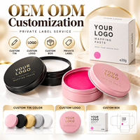 Pasta Pemetaan Alis 20g Grosir Warna Putih Pink Krim Pembentuk Alis Profesional Pasokan Massal untuk Pewarna Henna Salon Kecantikan PMU