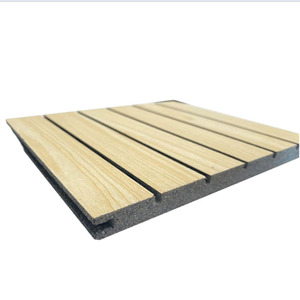 Panel acústico moderno 3D <span class=keywords><strong>para</strong></span> hotel, ignífugo e insonorizado con diseño de modelo 3D NRC 1,0 <span class=keywords><strong>para</strong></span> grabación de estudio, aislamiento acústico escolar - Product Image 5