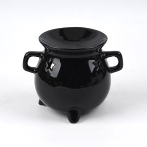 <span class=keywords><strong>Caldero</strong></span> <span class=keywords><strong>de</strong></span> <span class=keywords><strong>Bruja</strong></span> Personalizado al por Mayor, Quemador <span class=keywords><strong>de</strong></span> Aceite <span class=keywords><strong>de</strong></span> Cerámica, Quemador <span class=keywords><strong>de</strong></span> Incienso para Decoración del Hogar - Product Image 1