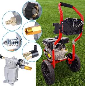 <span class=keywords><strong>Pompe</strong></span> à pression horizontale à arbre de 3/4 pouces, 3400 PSI, triple piston, vente en gros d'usine - Product Image 2