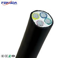 YJLV câble d'alimentation industriel noyau en aluminium XLPE isolé PVC gainé fil électrique basse tension