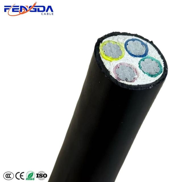 YJLV Industrial Power Cable Aluminum Core XLPE Insulated PVC Sheathed Low Voltage Electric Wire