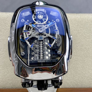 Jacob Co 럭셔리 남성용 자동 기계식 시계 포인터 다이얼 디스플레이 하이 퀄리티 멋진 비주얼 하이라이트 케이스 - Product Image 2