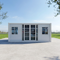 Maison conteneur pliable personnalisée, vidéo, OEM, ODM, couleur et aménagement personnalisables, cabane préfabriquée pour le glamping, les complexes hôteliers et les jardins.