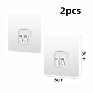 Estante de baño montado en la pared, estante para champú y ducha sin perforaciones, estante de almacenamiento para accesorios de baño, cesta de almacenamiento para condimentos de cocina - Product Image 6