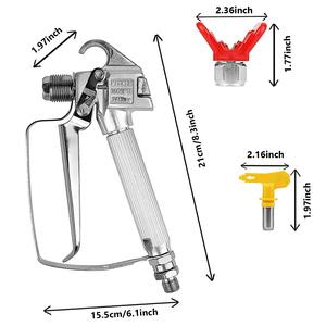 Pistolet de pulvérisation manuel haute pression sans air haute performance - Product Image 6