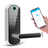 Kunci Pintu Digital Kasman Source Price American Style, Smartlock Sidik Jari, Kartu, Tuya Tt Lock untuk Pintu