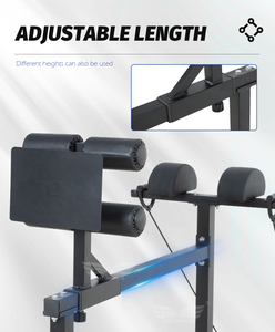 Silla Romana de Acero Duradera y Ajustable para Ejercicios de Cintura y Bíceps, Unisex - Product Image 2