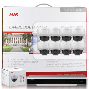 Système de caméra réseau à dôme fixe anti-vandalisme 16 canaux 1U 16 PoE <span class=keywords><strong>DS</strong></span>-<span class=keywords><strong>7616NI</strong></span>-<span class=keywords><strong>I2</strong></span>/<span class=keywords><strong>16P</strong></span> 4K NVR 8 MP AcuSense avec micro intégré - Product Image 1