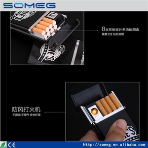 Custodia per sigaretta multifunzione con <span class=keywords><strong>accendino</strong></span> elettronico ricaricabile - Product Image 2