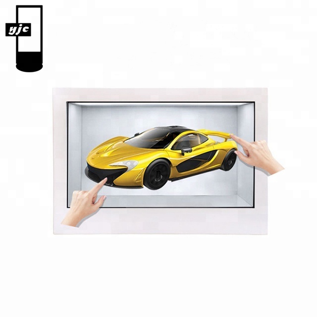 Transparent Boxes 3D LCD Advertising Display Full HD See Through Transparent LCD Cabinet Transparent LCD Showcase