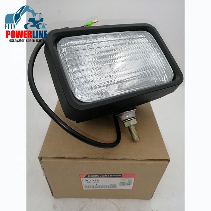 Hitachi EX200-2 6BD1 Excavator Work Lamp Headlight 24V 70W