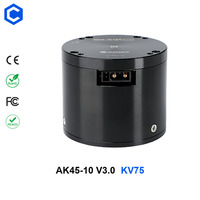 CubeMars AK45-10 V3.0 Integrierter BLDC-Getriebemotor Roboter-Gelenkantrieb Planetengetriebe mit Eingebautem Treiber Bürstenloser Gleichstrommotor