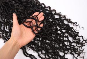 Hot bán Nữ Thần Bohemian bện tổng hợp phần mở rộng tóc sông <span class=keywords><strong>locs</strong></span> Crochet Bím Tóc nhuộm giá cả tuyệt vời - Product Image 2