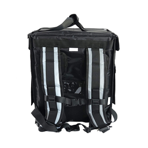 Mochila impermeable grande con doble cubierta, bolsa aislante para Pizza, entrega de comida, con soporte divisor de taza - Product Image 3