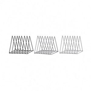 Metal Desktop Bookshelf Office Book Holder Decoration Storage Home Decoration Creative Simple Magazine <b>Rack</b> - Product Image 2