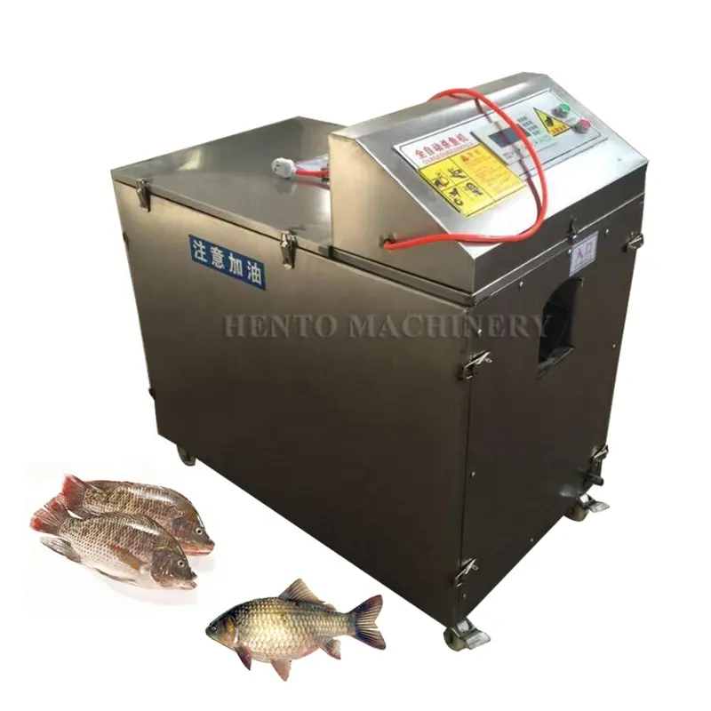 Machine automatique de nettoyage de poisson haute Performance/grattoir à écailles de poisson/Machine de gouttage de viscières de poisson