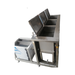 Máquina <span class=keywords><strong>de</strong></span> <span class=keywords><strong>limpieza</strong></span> ultrasónica industrial <span class=keywords><strong>de</strong></span> 61L con sistema <span class=keywords><strong>de</strong></span> 3 tanques: con bomba <span class=keywords><strong>de</strong></span> motor, <span class=keywords><strong>limpieza</strong></span>, filtración y secado - Product Image 1