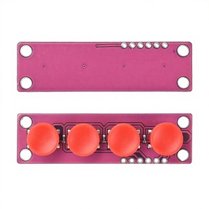 Módulo de Interruptor Independiente de Cuatro Teclas de Tacto Ligero, Compatible con 3.3V/5V para Placa de Desarrollo Raspberry Pi 51, Kit de Microcontrolador - Product Image 2