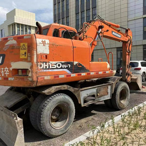 Excavatrice multifonctionnelle sur chenilles originale de la Corée DOOSAN WA150-7 Hyundai à haut rendement en bon état d'occasion en vente - Product Image 1