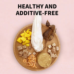 Friandises pour animaux de compagnie à base de caille lyophilisée pour chiens et <span class=keywords><strong>chats</strong></span>, collations naturelles riches en protéines, <span class=keywords><strong>hypoallergéniques</strong></span>, récompenses d'entraînement, fabriquées en Chine - Product Image 4