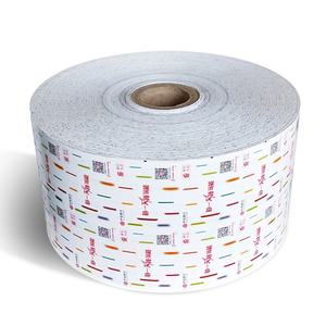 Rouleau de papier autocollant blanc/jaune/bleu en papier sulfurisé 60g pour papier de base en grand format (rouleau jumbo) - Product Image 3