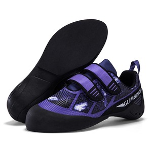Zapatillas de Escalada Rojas y Negras con Cierre de Velcro Ajustable y Parte Superior Sintética para Escalada en Roca al Aire Libre - Product Image 2
