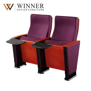 Factory Direct Sale Modern Elegant Design Auditorium Used Chairs For Church