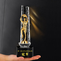 Nouvelle Statue Personnalisée en Métal Doré pour Récompense Sportive (Football, Golf, Basketball, Course) – Trophée MVP pour Compétition et Souvenir de Championnat